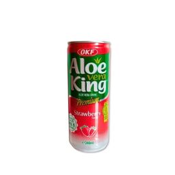 OKF Aloe vera King Jahoda nápoj 240ml